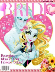 Toto je Lagona v časopise Bride (Nevěsta)